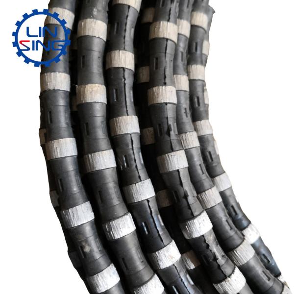 Customized Support OEM D11.5MM D12MM Diamond Wire Saw for Mixed Steel-Concrete
