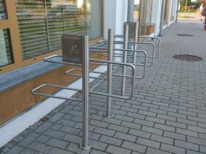 Wholesale Bike Parking Stand From China Metal Fabrication Factory from china suppliers