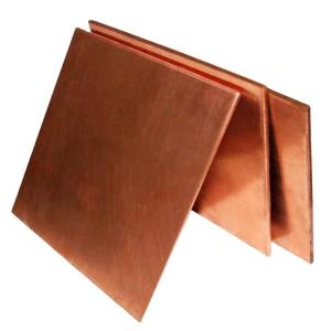 Wholesale ASTM C10100 C11000 C12000 Copper Sheet / ETP DHP Copper Plate from china suppliers