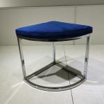 Modern 20 Square Iron Pipe Home Dining Chair Flannelette Soft 41*41*48cm