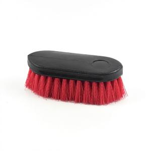 Wholesale Black Handle Dandy Brush Horse 17*9 cm 6.5 Inch Plastic Two Head Pointed from china suppliers