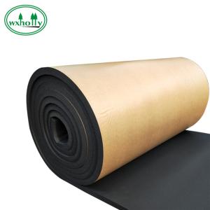 Wholesale Black Colsed Cell Self Adhesive 40mm Natural Insulation Rubber Foam Roll from china suppliers
