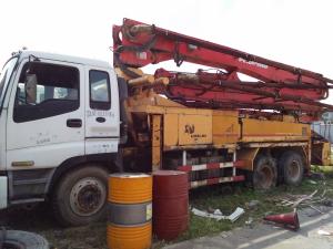 Wholesale putzmeister CONCRETE PUMPS ISUZU truck 2001 36m 42M Truck-Mounted Concrete Pump from china suppliers