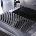 Mobile Three Tiers Waterproof SS Storage Cabinet Anti Corrosion
