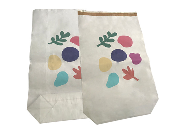White Brown Food Grade Multiwall Kraft Paper Heat Sealed Bags For Gelatin Packaging