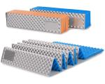 Aluminum film XPE foam Outdoor Camping folding Mat Lightweight Insulation and