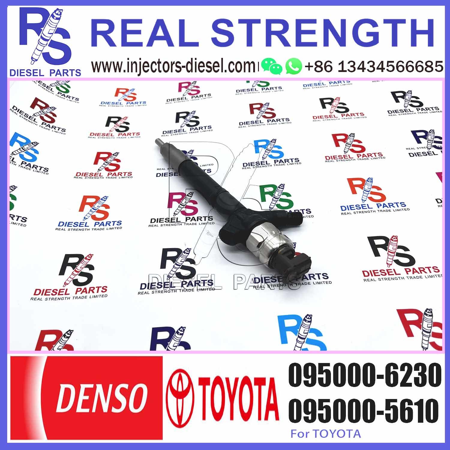 injector nozzle 23670-0R020 23670-0R170 23670-0R120 injector for Toyota 2AD-FTV fuel injector 095000-6040 095000-6230