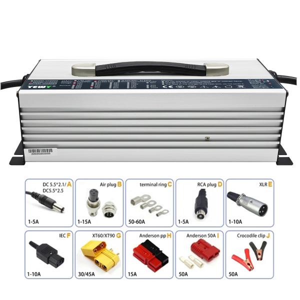 18a 96v Battery Charger With CE Rohs 96v 72ah Lifepo4 Battery Charger Electric