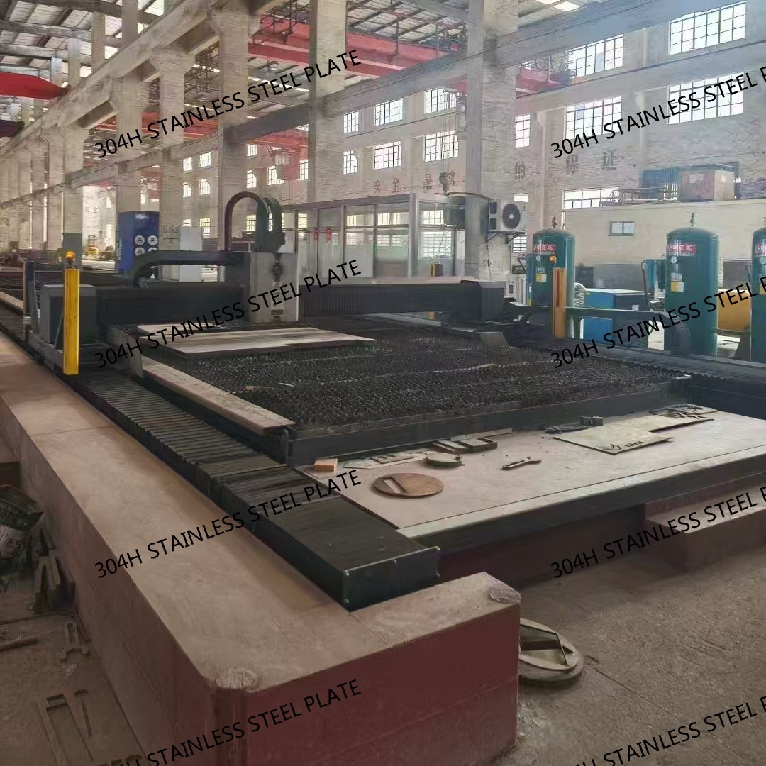 Heat-Resistant 304H SS Plate For Furnace Components Pressure Vessels Annealed Pickled Surface