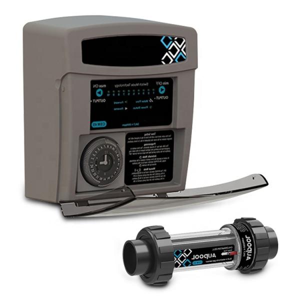 15-45g Chlorine Output Salt Chlorine Generator AUPOOL 2 In 1 For Public Swimming