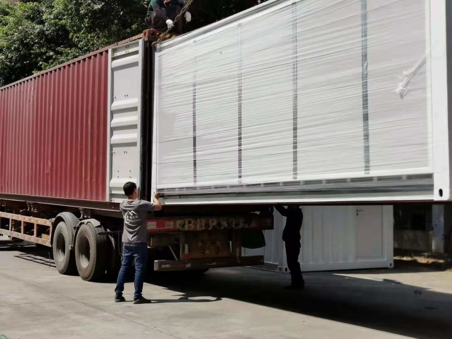 40 Ft Expandable Container House Galvanized Steel Modular Homes