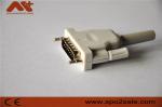 EKG connector compatible Bionet/Edan/Schiller 15pin 10-lead EKG cable with Grey