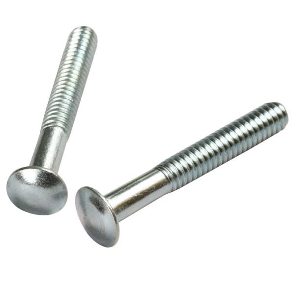 Steel Washer Style Din 603 Carriage Bolt M4 M5 M6 Carriage Cup Head Square Neck