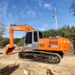 ZX200-3G Used Hitachi Excavators Original ISUZU Engine 0.9m3 Bucket Capacity
