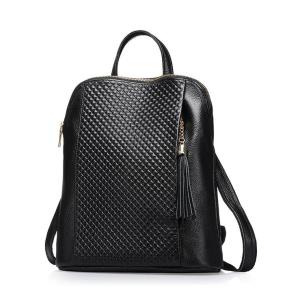 Wholesale Real cow leather backpacks young lady school bags fashion travelling bag from china suppliers