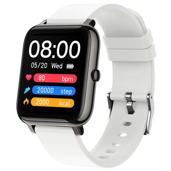 Newest design smart watch men and women 8 languages Touch Screen Sports Fitness