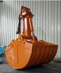 CE Excavator Clamshell Bucket Q355B For CAT JCB KOMATSU