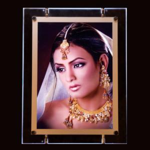 Wholesale Desktop style colorful led crystal light box from china suppliers
