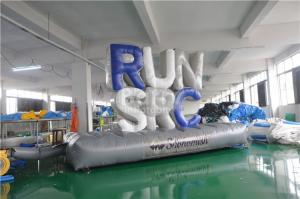Wholesale Customized Advertising Giant Inflatable Letters With Bottom Mat 5x1.5m from china suppliers