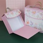 New Creative Pink Flower Candy Boxes Wedding Party Gifts Box Paper Chocolate
