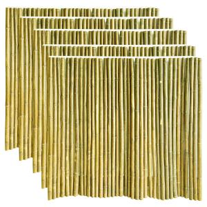Wholesale Natural Tonkin Bamboo Pole Bamboo Privacy Fence For Garden 240 CM High from china suppliers