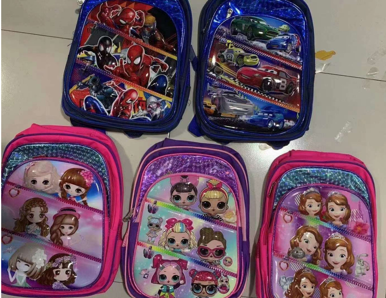 Custom Bookbags Backpack Back To School Supplier Children Book Kids School Bags