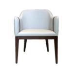 Unfixed 5 Year Guarantee for OEM Hotel Furniture Wood Armrest Chair in Dining