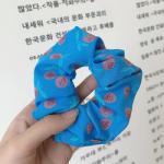 Cloth Stretchy Hair Ties Bobbles Rope Large Intestine Girl Horsetail Head