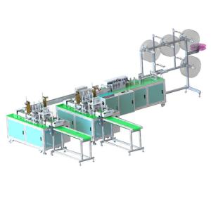 Wholesale Fully Automatic Cupped Face Mask Machine / Disposable Nose Mask Machine For Valved Respirator from china suppliers