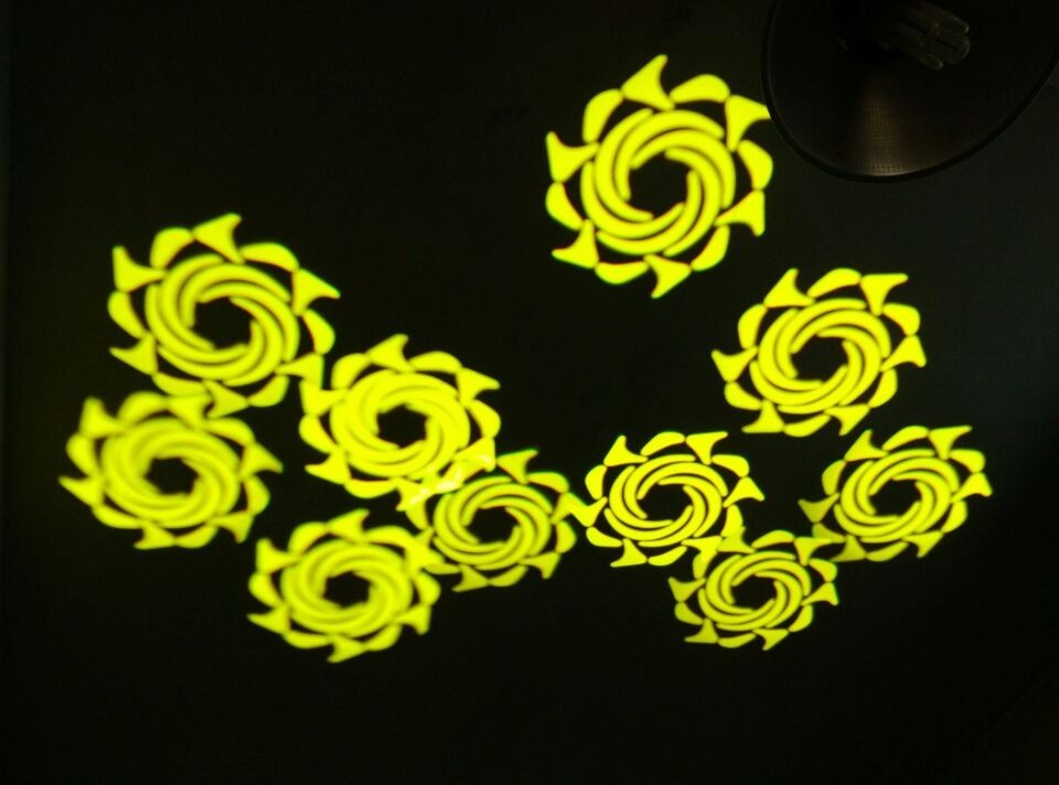 Colorful Led Mini Wash Moving Head Light , LED Gobo Light With 15CH Channels