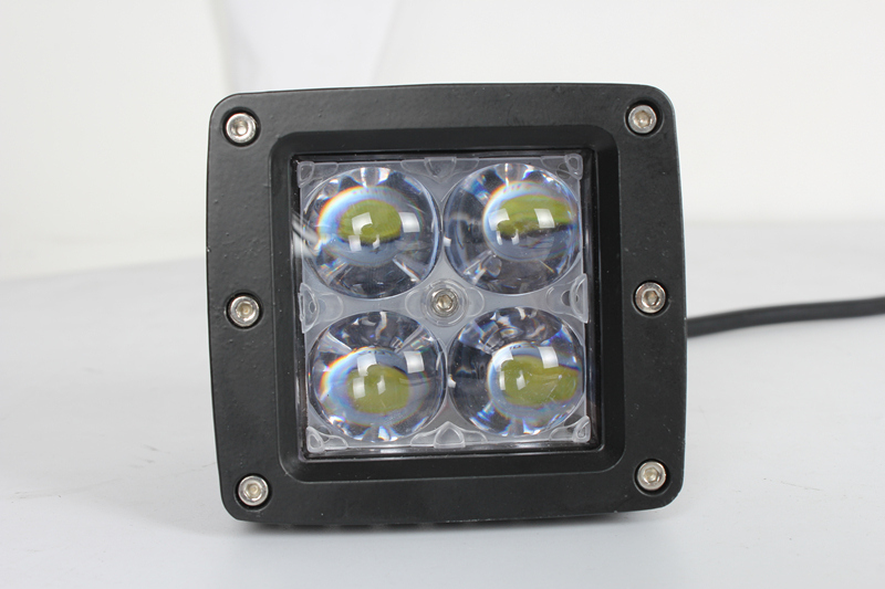 3inch 18w square led work light motor working light with 1440LM 4x4 accessories for motorcycle