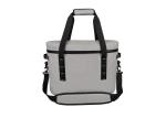 Custom Outdoor Cooler Box 20L Light Grey TPU Insulated Cooler Bag 40x27x32CM