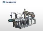 CE Approved Catfish Food Pellet Twin Screw Extruder With 12 Steam Injectors