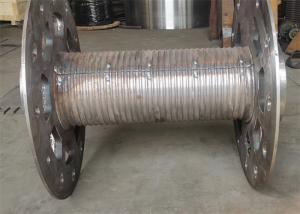 Wholesale 200m Wire Rope Cable Winch Drum With Lebus Sleeves For Rig Drawworks from china suppliers