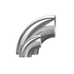 Customized Support Round 304 Stainless Steel 90 Degree Welding Bend Elbow