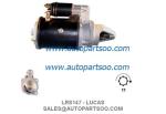 LRS190 0001362008 - LUCAS Starter Motor 12V 2KW 10T MOTORES DE ARRANQUE
