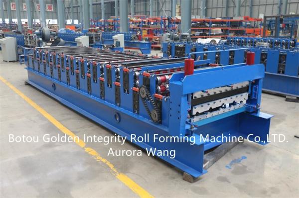 Double Layer Roofing Color Steel Press Machine Tile Roll Steel Profile Forming