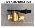 FUEL TANK WEIGHT SOUNDING SELF CLOSING VALVE FH-DN65 CB / T3778-99 MATERIAL