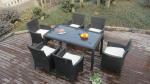 7pcs rattan sofa sets
