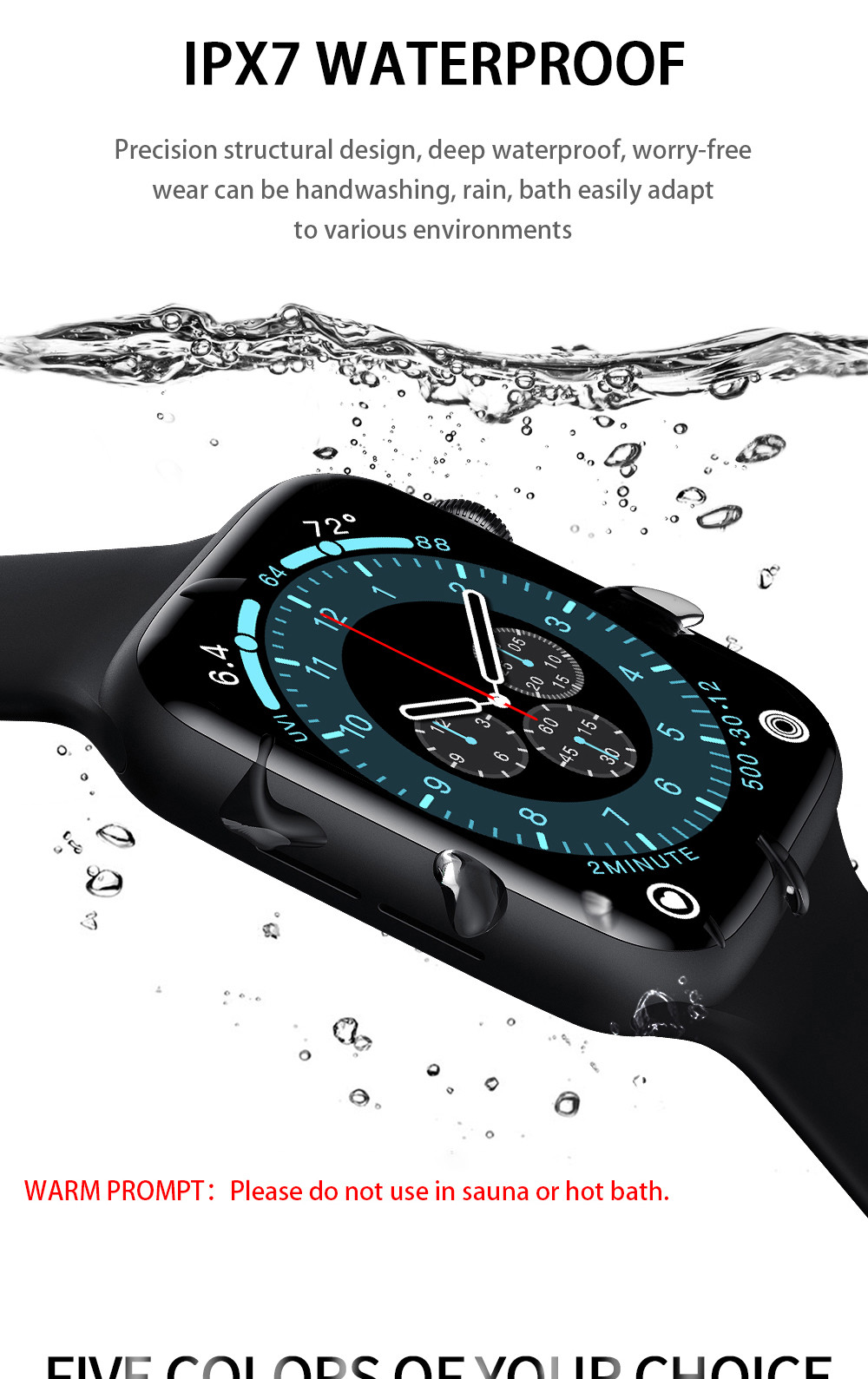 DW35 Series 4 Waterproof Fitness Watches FK88 W36 HW16 W6