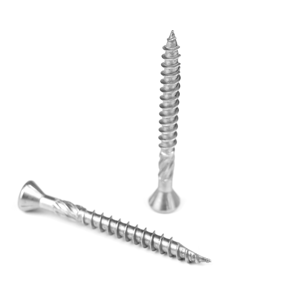 Plain Stainless Steel A2 Decking Screws Trim Head Torx Chipboard Screw ISO Standard