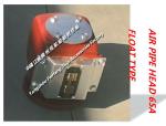 Precipitation cabinet marine buoyant air pipe head and oil tank marine air pipe