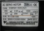 New Industrial Servo Motor 1500RMP 3.8A AC SERVO DRIVER MOTOR SGMGH-05ACA21