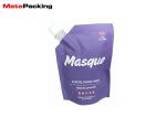 Liquid Juice Packaging Foil Food Pouches Standing Up With Spout Customized