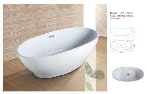 Wholesale Modern Bathtub,Acrylic bathtub white color,Bathtub, seamless Bathtub. HK-7045 Size:165X80X62CM from china suppliers