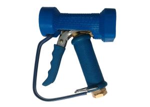 Wholesale Multifunctional Brass Blue Washing Gun , Brass Water Spray Gun Stainless Steel Trigger 1/2&quot; IPS Female Thread from china suppliers