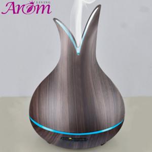 Wholesale Elegant Vase Shaped 400ml Wood Grain Aromat Diffuser from china suppliers