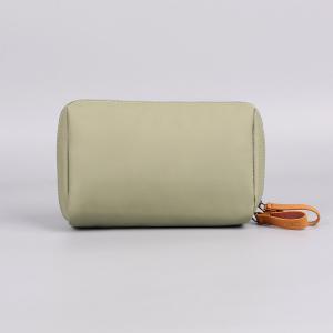 Wholesale Wholesale Custom Pure Color Blank Polyester Pink Cosmetic Bag from china suppliers