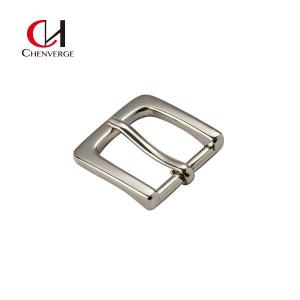 Wholesale Antirust Nickel Square Silver Belt Buckle , Zinc Alloy Belt Buckle Pin Replacement from china suppliers