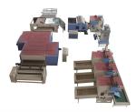 PET Fiber Comforter Sintepon Wadding Production Line